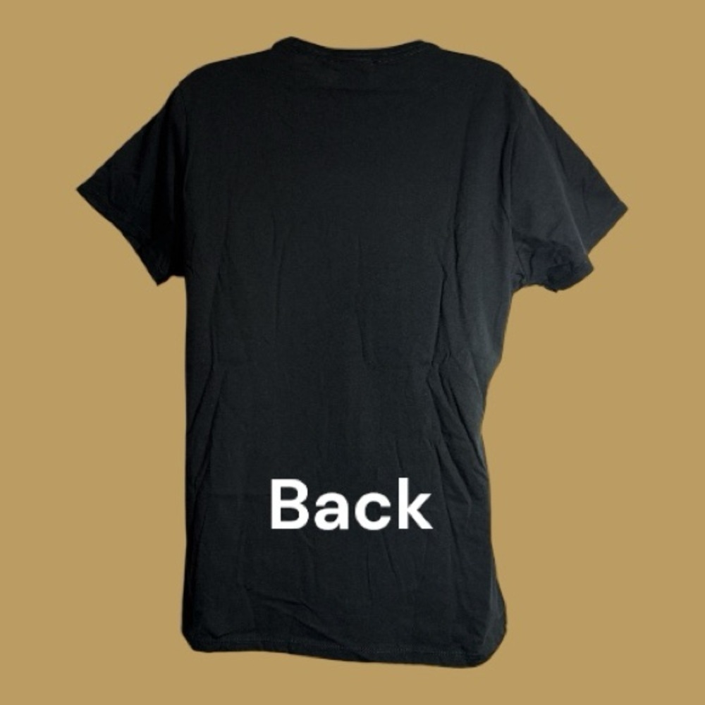 Bird Nerd NWOT Unisex Black T-Shirt for Bird Lovers - Features Cardinal Size L - Picture 3 of 6